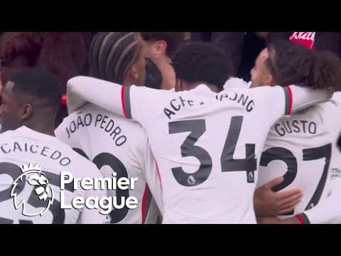Pedro Neto FIRES Chelsea 2-0 ahead of Nottingham Forest | Premier League | NBC Sports