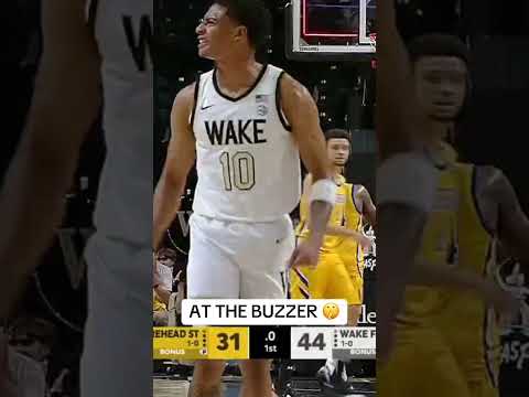 Put ‘em in a blender 🔥 #wakeforest #accbasketball #collegebasketball #buzzerbeater #ncaabasketball