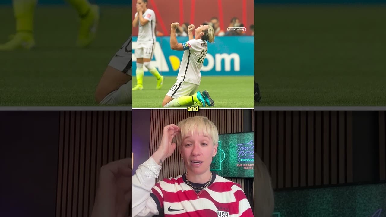 Megan Rapinoe's message to the USMNT ahead of their second World Cup match on home soil ❤️🇺🇸