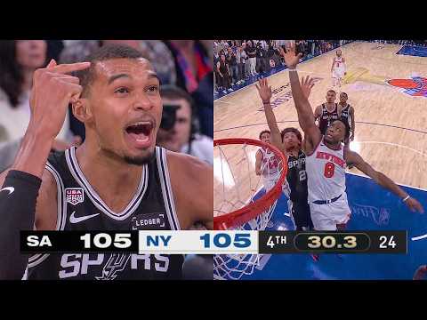 UNREAL ENDING #2 Spurs at #3 Knicks Game 4 of the NBA Finals | June 10, 2026