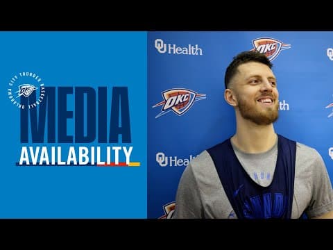Shootaround Media + One on One with Isaiah Hartenstein | October 30, 2025 | OKC Thunder