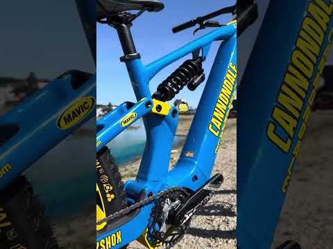 1988 World Cup downhill TRIBUTE bike RE-IMAGINED 🤩 #shorts #mtb