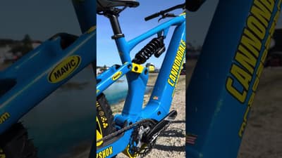 1988 World Cup downhill TRIBUTE bike RE-IMAGINED 🤩 #shorts #mtb