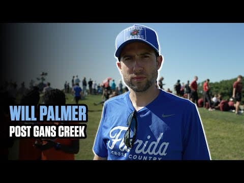 Will Palmer Talks University of Florida's Strong Showing At The 2025 Gans Creek Classic