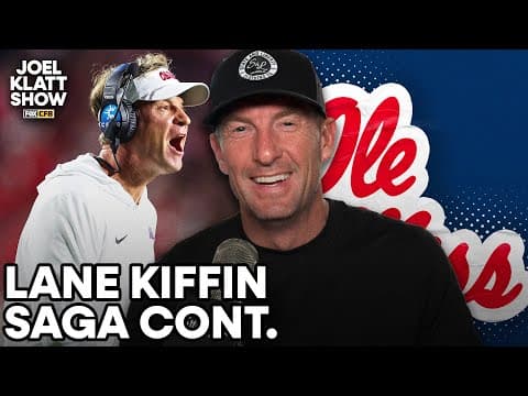 Does Lane Kiffin need to leave Ole Miss to win a national championship? 🤔 Joel Klatt Show