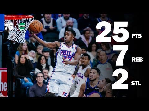 VJ Edgecombe Scores a Team-High 25 Points