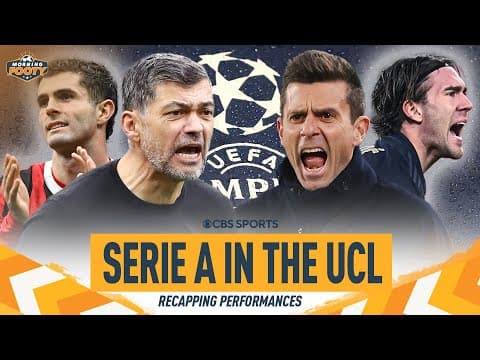 Serie A in UEFA Champions League SO FAR | Inter, AC Milan, Atalanta, Juventus | CBS Sports Golazo