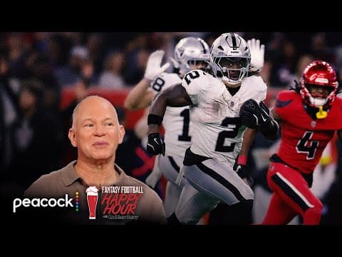 Bet on Raiders to beat Giants, Saints to cover | Fantasy Football Happy Hour | NFL on NBC