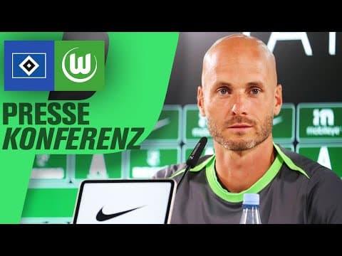 RE-LIVE | Pressekonferenz mit Simonis und Schindzielorz vor HSV - VfL Wolfsburg | Bundesliga 2025/26