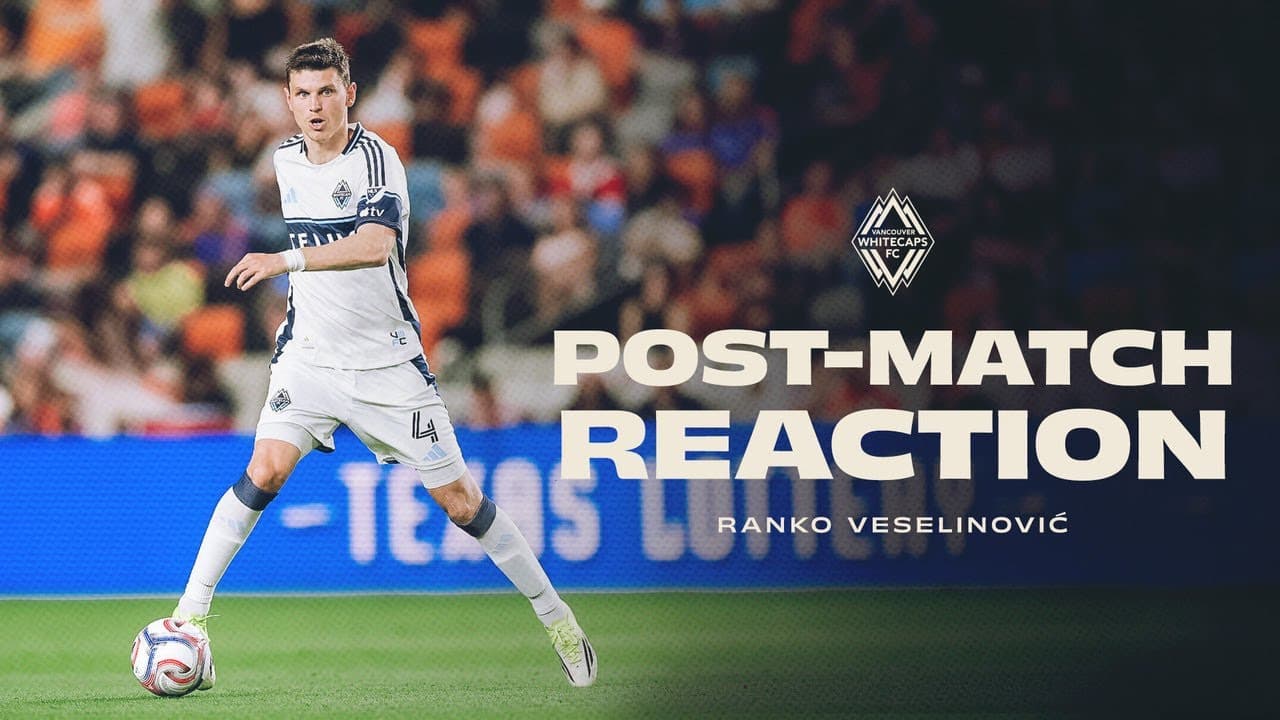 Ranko Veselinović Post Match Reaction | HOU 1-0 VAN