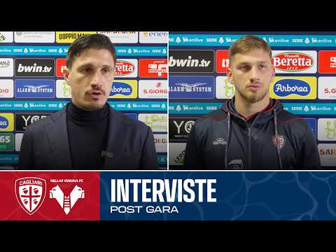Post Gara | Pisacane e Kiliçsoy dopo Cagliari-Verona | Serie A Enilive