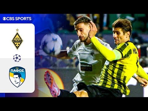 Kairat Almaty vs. Pafos: Extended Highlights | UCL League Phase MD 3 | CBS Sports Golazo