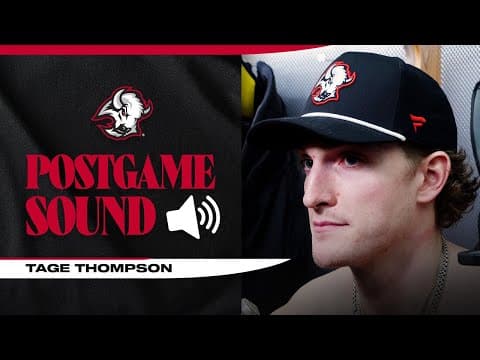 "Take Care Of My Own Business" | Tage Thompson On Fighting Stefan Noesen | Buffalo Sabres