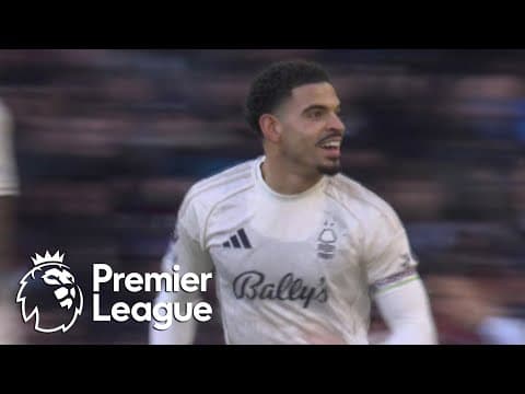 Morgan Gibbs-White gives Nottingham Forest life against Aston Villa | Premier League | NBC Sports