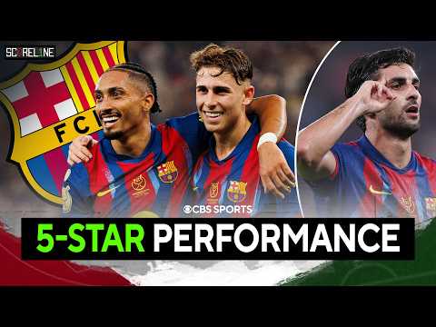 Barcelona DOMINATE Athletic Bilbao & advance to Spanish Supercup Final