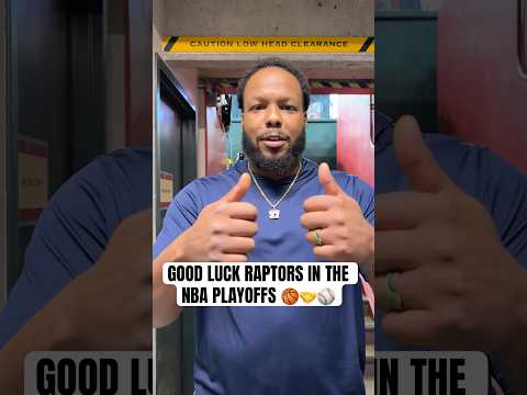 Your Toronto Blue Jays wish the Toronto Raptors good luck in the NBA Playoffs! #NBA #MLB #WeTheNorth