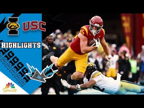 Iowa Hawkeyes vs. USC Trojans | COLLEGE FOOTBALL HIGHLIGHTS | 11/15/2025 | NBC Sports