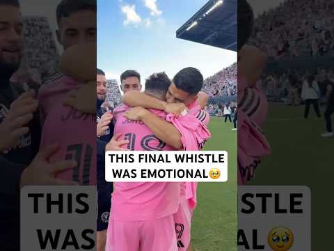 Jordi Alba’s final whistle🥹❤️