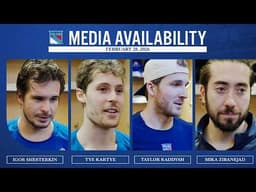 NYR vs PIT: Shesterkin, Kartye, Raddysh & Zibanejad Postgame Availability | Feb. 28, 2026