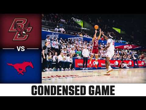 Boston College vs. SMU Condensed Game | 2025-26 ACC Men's Basketball