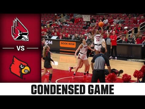 Ball State vs. Louisville Condensed Game | 2025-26 ACC Women's Basketball