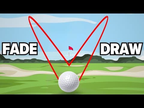 How to Hit a DRAW and FADE (the best way)