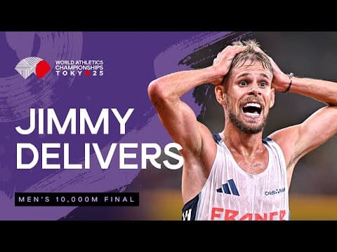Gressier stuns Kejelcha with final sprint for 10,000m, gold | World Athletics Championships Tokyo 25