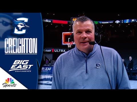 Greg McDermott: Creighton executed late-game vs. Georgetown | Big East Basketball on NBC Sports