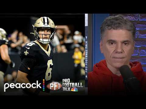 What Spencer Rattler starting for Saints means for Tyler Shough | Pro Football Talk | NFL on NBC