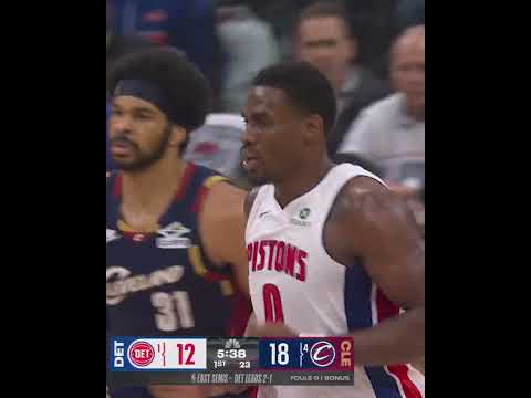 Game 4: 1st Quarter Top Plays | Pistons vs. Cavs #nba #pistons #nbaplayoffs