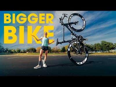 Will a bigger bike make me faster?