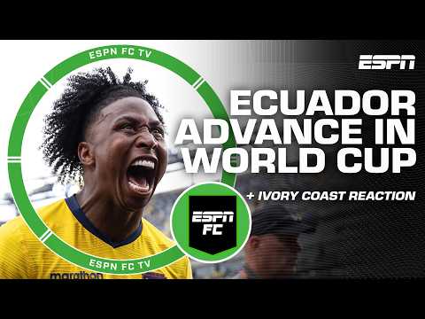 REACTION to Ecuador vs. Germany 🔥 A DESERVING COMEBACK! - Stewart Robson | ESPN FC