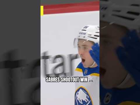 Tage Thompson, Jack Quinn, Noah Ostlund Shootout Goals In Sabres Win #nhl #hockey #goals