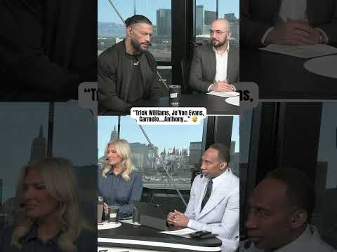 Carmelo to the WWE? 🤣