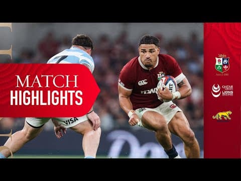 Extended Highlights | Lions v Argentina