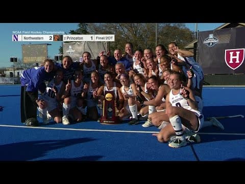 Northwestern wins back-to-back field hockey national titles after 2OT game-winning goal 🏆