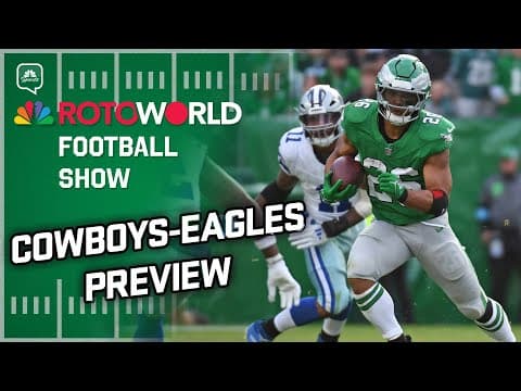 Cowboys-Eagles, Chiefs-Chargers preview + Wk1 players to watch | Rotoworld Football Show (FULL SHOW)