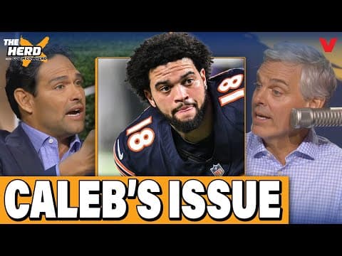 Mark Sanchez tells Colin Cowherd what Chicago Bears QB Caleb Williams MUST improve | THE HERD NFL