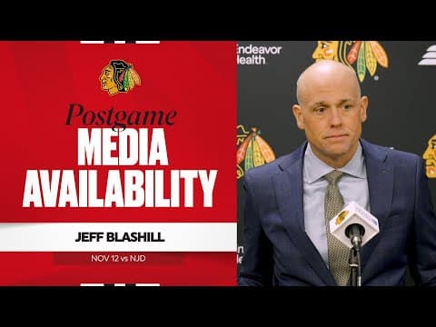 "I just didn't think we had our best game." | Jeff Blashill Postgame 11.12.25