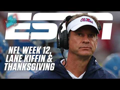 NFL Week 12 talk, Lane Kiffin's Ole Miss future & Thanksgiving is approaching! | Best of Pat McAfee
