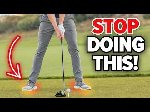 How to Distribute Weight in the Golf Swing - The Correct Way