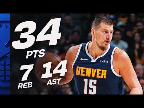 Nikola Jokić Makes It Look EASY! | November 3, 2025