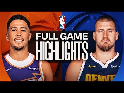 SUNS at NUGGETS | FULL GAME HIGHLIGHTS | October 25, 2025