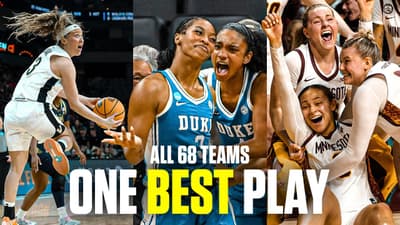 The best play from all 68 women’s teams in 2026 March Madness