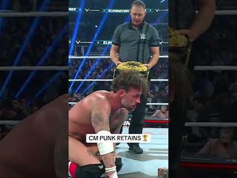 CM Punk retains his title and will main event WrestleMania 👀