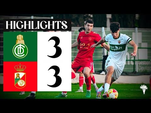 RESUMEN | Elche Ilicitano 3 - 3 RSD Alcalá | SEGUNDA FEDERACIÓN
