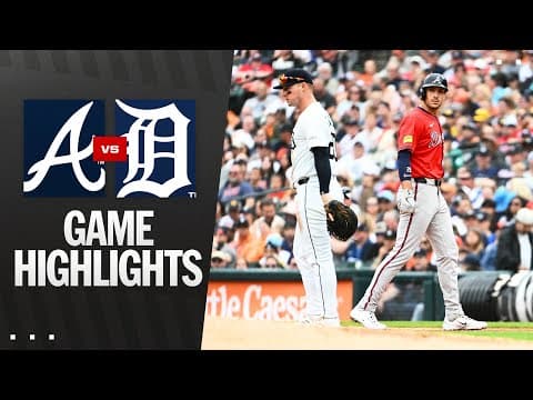 Braves vs. Tigers Game Highlights (9/21/25) | MLB Highlights