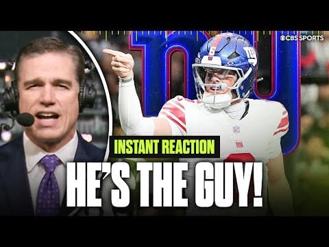 Jaxson Dart's 2 rushing TDs help Giants crush Raiders | Las Vegas boosts chance at top draft pick