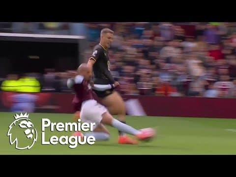 Donyell Malen strikes Aston Villa 1-0 ahead of Burnley | Premier League | NBC Sports