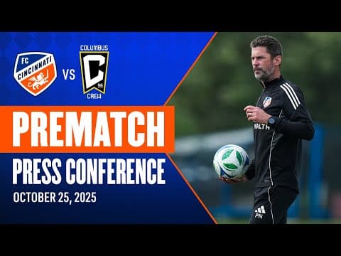Prematch Press Conference | Head Coach Pat Noonan | 10/25/25